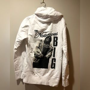 The Notorious BIG Hoodie Sweatshirt Size XS‎ Hip-Hop Music Biggie